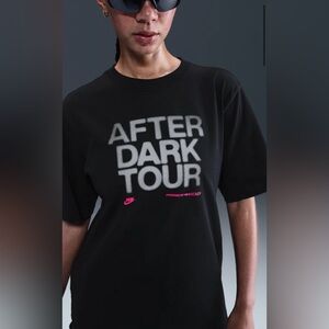 Nike Black 'After Dark Tour' Graphic Tee